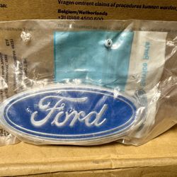 FORD Oval Nameplate Emblem Plate New 1984-97