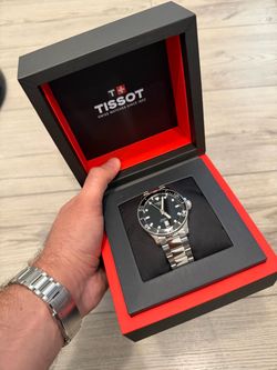 TISSOT Seastar 1000 Black Dial Watch, 40mm, Quartz