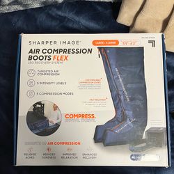 Air compression boots