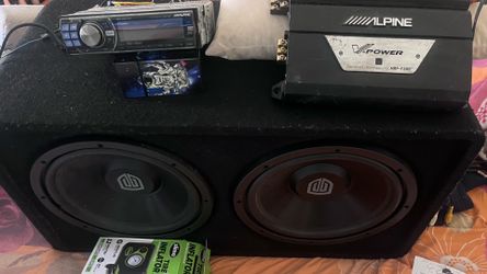 amp and stereo-and speakers