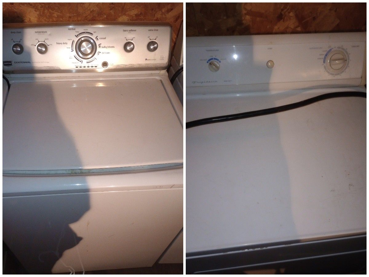 Maytag Washer & Frigidaire Dryer (Good Working Condition)