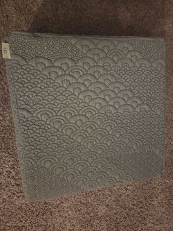 Gray Quilted wedge Pillow