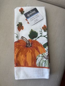 Free Pumpkin kitchen towel