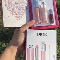 Dior Gift Set Lipstick Lip Maximizer Regalos Mujer (retail $120)