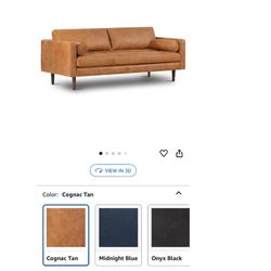 Poly & Bark Napa Leather Couch