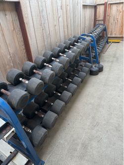 Vintage Nautilus Dumbbells (5-100)