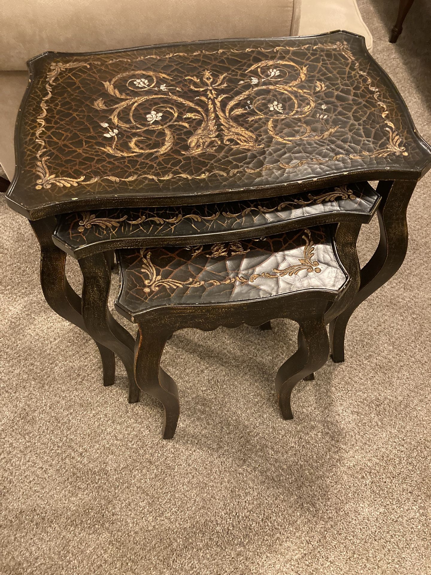 Nesting Tables Set Of Three From Drexel Heritage