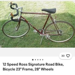Signature Ross Road Bike 