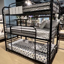 Opal Triple Bunk Bed Twin Size 