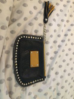 Alberta di canio zippered clutch