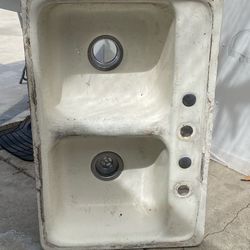 Cast-Iron Sink