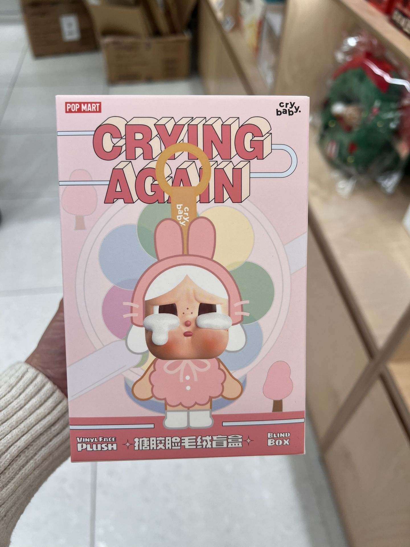 Popmart Crying again