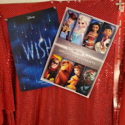 2023 Disney "Wish" Movie Promo Poster. New.