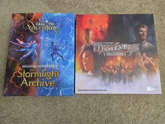 Cosmere Board Games - Mistborn and Stormlight Archive
