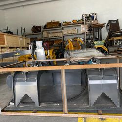 Bobcat Bucket Grapple Hydraulic 72 Inch Width