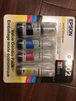Espon Eco tank 502 Ink Combo