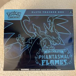 Pokemon Mega Evolution Phantasmal Flames ETB Brand New Sealed