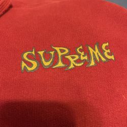 Red Supreme Hoodie