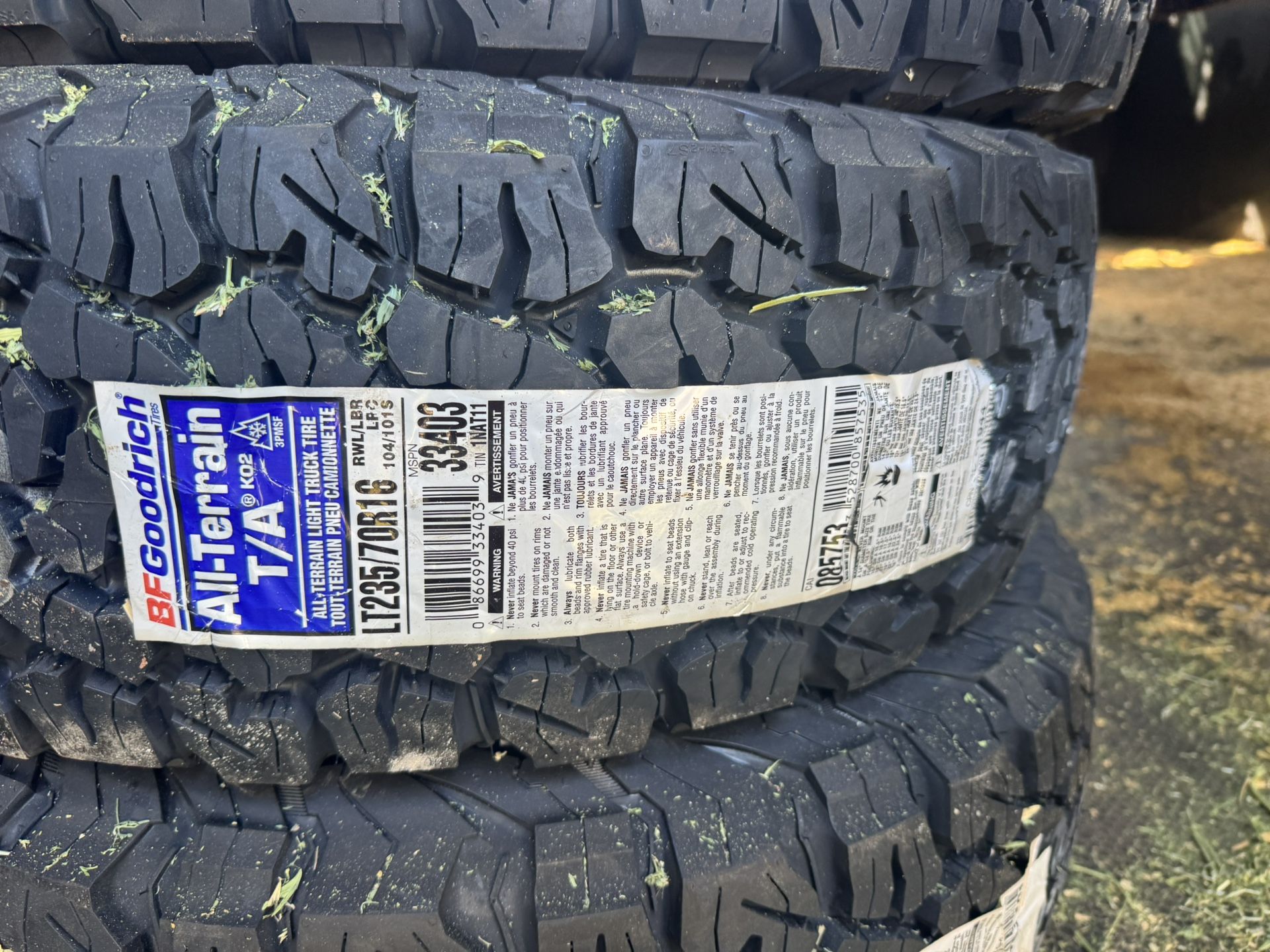 All-terrain 235/70/16