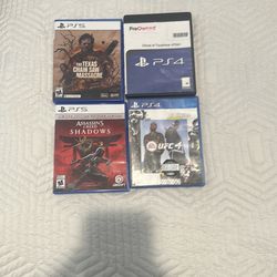 PS4/PS5 games