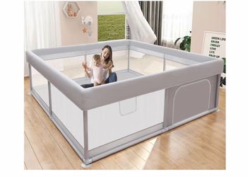 Large Baby Playpen with Mesh Sides
