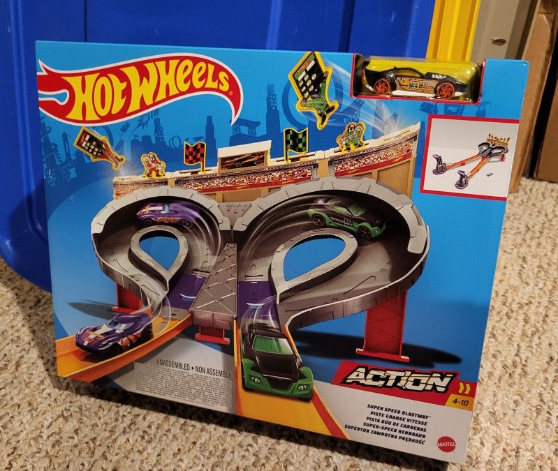 Hotwheels Super Speed Blastway New Inbox