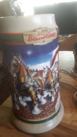Rare 1998 grant farm holiday stein