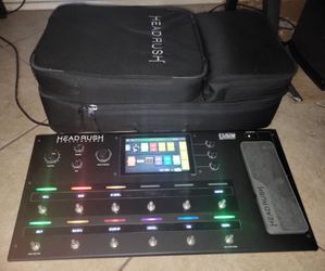 Headrush Pedalboard Multi-effect Guitar Pedal with backpack case