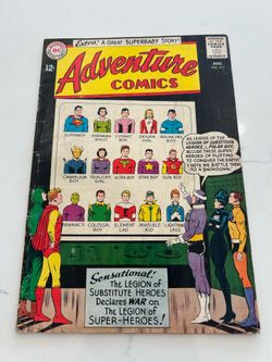 ADVENTURE COMICS #311 1963 LOW GRADE LEGION OF SUPER-HEROES, Superboy VG-