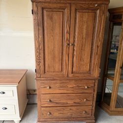 Oak Armoire