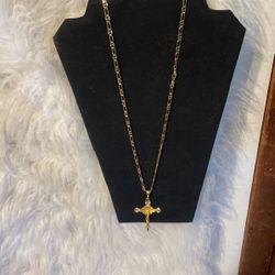 Gold Filled CrucifixNecklace 