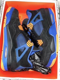 Nike air Jordan retro 4 cavs  Cleveland cavaliers orange blue black white  Size 10  Og all