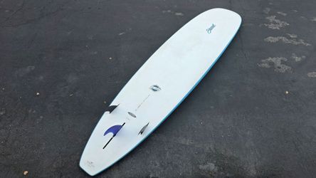 9'6" Stewart x Surftech hybrid soft top longboard surfboard