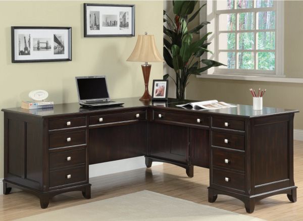 L-Shaped Office Desk for Sale in Richardson, TX - OfferUp