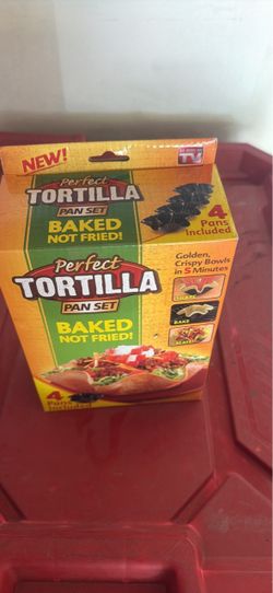 Perfect Tortilla Pan Set – 4 Pans