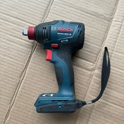 BOSCH GDX18V-1860CN 18V Connected-Ready Two-In-One 1/4 In. and 1/2 In. Bit/Socket Impact Driver/Wrench (Bare Tool)