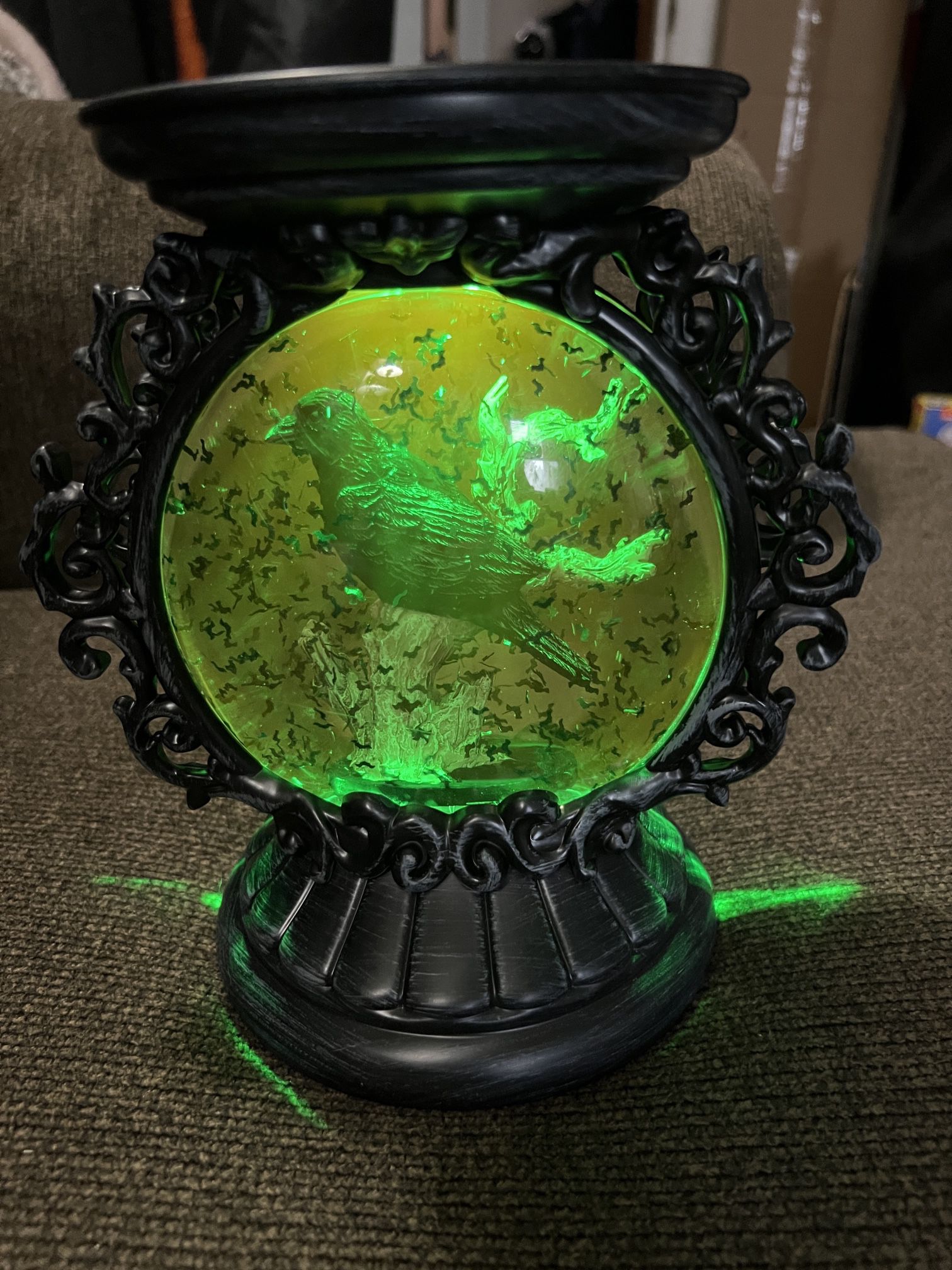 Bath And Body Works Raven Candle Holder Lights Up And Makes Noise