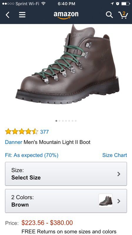 Danner Hiking boots