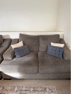2 Person Sofa and Love Seat with Ottoman