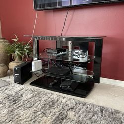 Three Tiered Entertainment Center