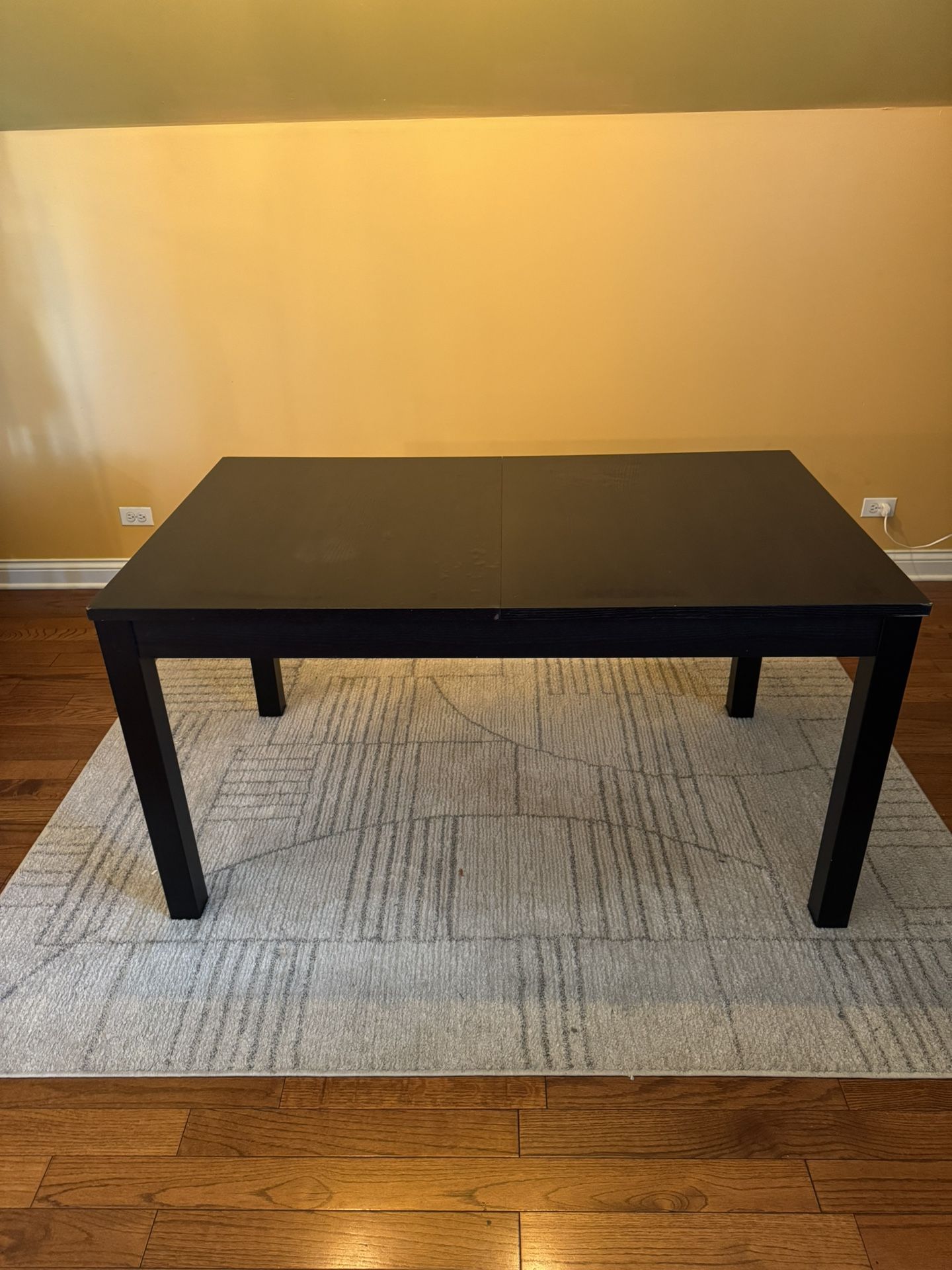 IKEA Black Dining Table