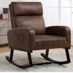 Brown Rocking chair-nursery Chair- BRAND NEW