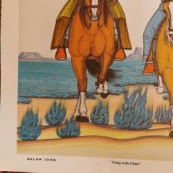 Quincy Tahoma Navajo Art Print of 1000 Limited Edition