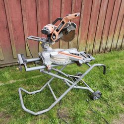 Rigid 10 Inch Choo Saw And Stand