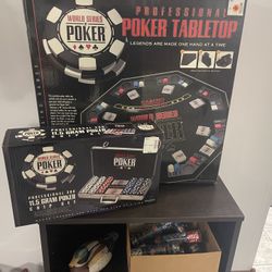 Poker Game With Chips