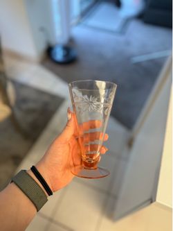Vintage Pink Depression Glassware