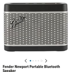 Fender Newport Portable Bluetooth Speaker 