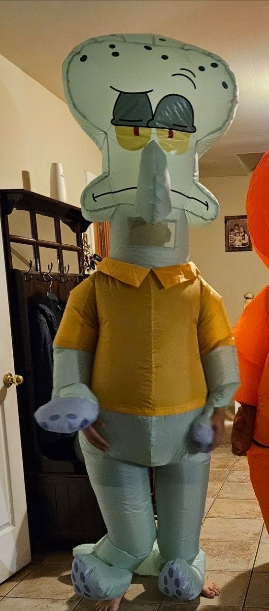 Adult Squidward Inflatable Costume