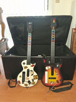 Wii Guitars w/Accessories