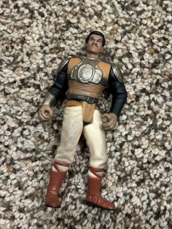 LANDO CALRISSIAN as SKIFF GUARD Star Wars 1996 Power of the Force Action Figure